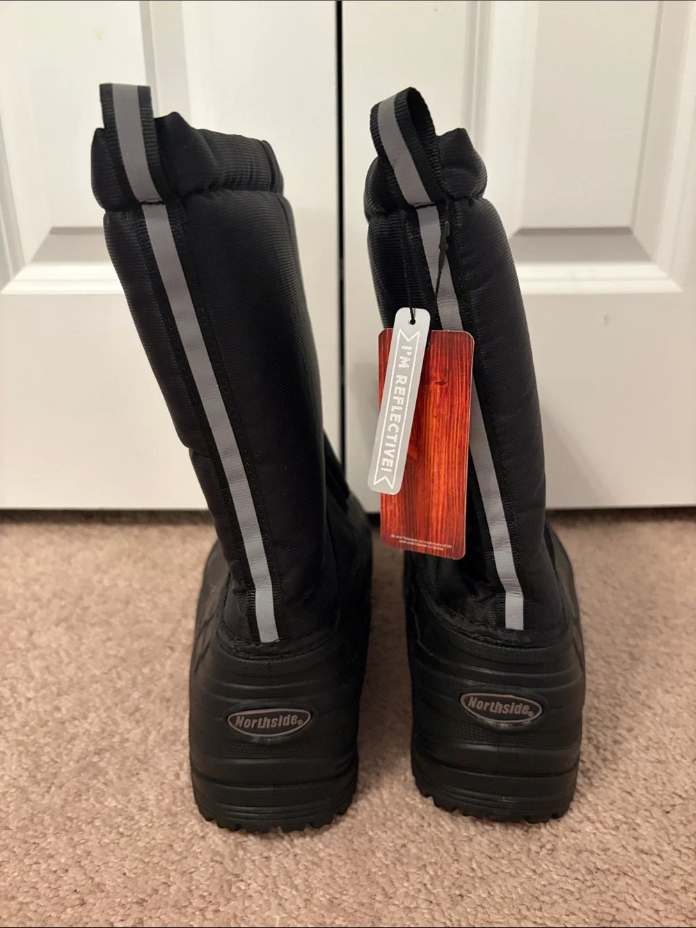 3M Thinsulate Black Men's Rain & Snow Boots